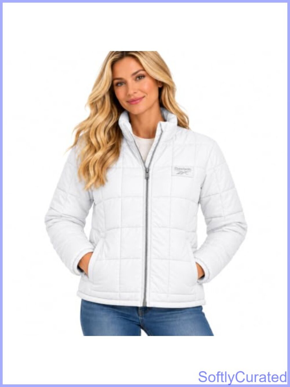 Quilted Puffer Jacket Lightweight Winter Coat Warm Outerwear